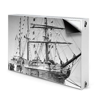 Cobertura magnética para radiador Navio vintage