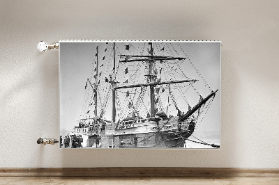 Cobertura magnética para radiador Navio vintage