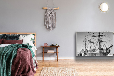 Cobertura magnética para radiador Navio vintage