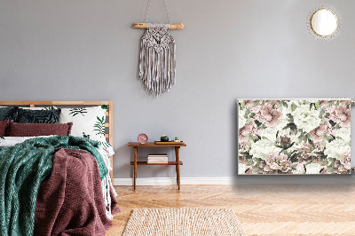 Capa magnética para radiador Buquê vintage de rosas