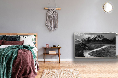 Cobertura magnética para radiador Montanhas Escuras