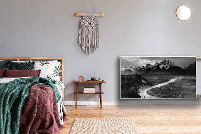 Cobertura magnética para radiador Montanhas Escuras