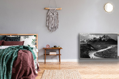 Cobertura magnética para radiador Montanhas Escuras