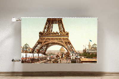 Capa magnética para radiador Torre Eiffel retrô