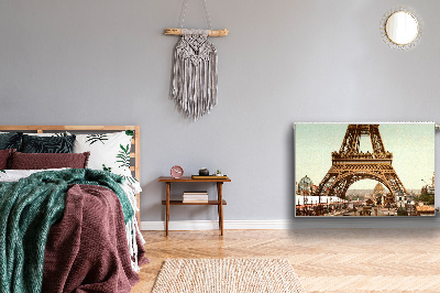 Capa magnética para radiador Torre Eiffel retrô