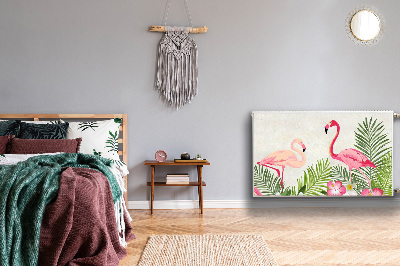 Cobertura magnética para radiador Dois flamingos