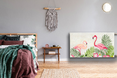 Cobertura magnética para radiador Dois flamingos