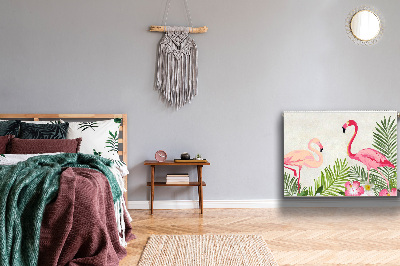 Cobertura magnética para radiador Dois flamingos