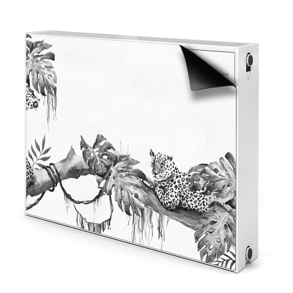 Capa magnética para radiador Chitas em um galho