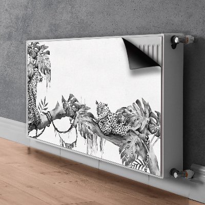 Capa magnética para radiador Chitas em um galho