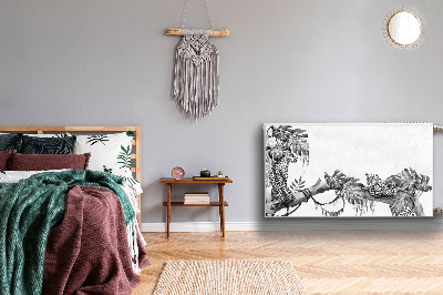 Capa magnética para radiador Chitas em um galho