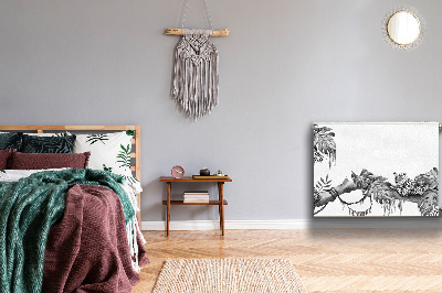 Capa magnética para radiador Chitas em um galho