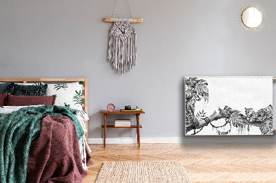 Capa magnética para radiador Chitas em um galho