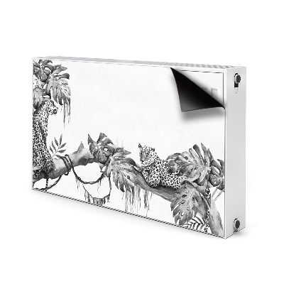 Capa magnética para radiador Chitas em um galho