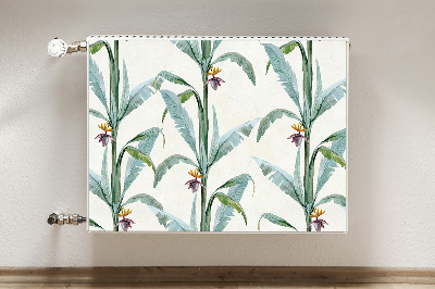 Capa magnética para radiador Plantas tropicais