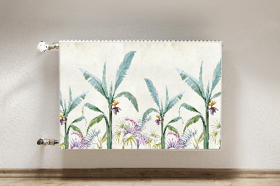 Cobertura magnética para radiador Vegetação da selva