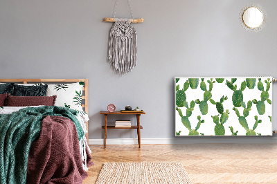 Cobertura magnética para radiador Cactos pintados