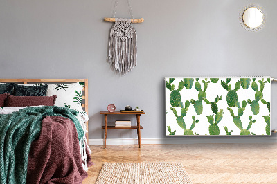 Cobertura magnética para radiador Cactos pintados