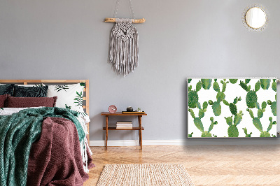 Cobertura magnética para radiador Cactos pintados