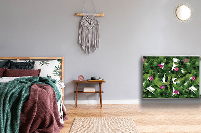 Capa magnética para radiador Hibisco