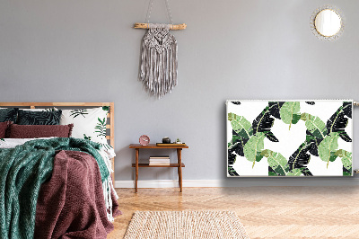 Capa magnética para radiador Folhas de palmeira