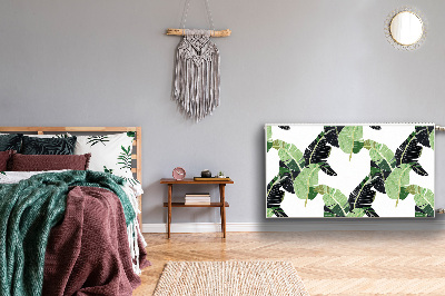 Capa magnética para radiador Folhas de palmeira