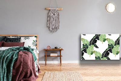 Capa magnética para radiador Folhas de palmeira