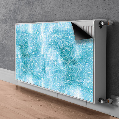 Capa magnética para radiador Padrão tropical