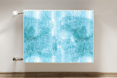 Capa magnética para radiador Padrão tropical