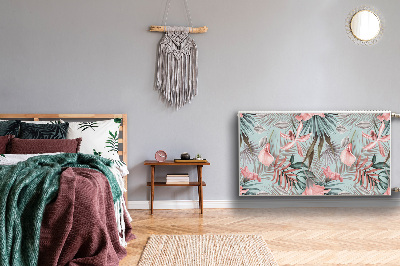 Cobertura magnética para radiador Flores em tons pastel