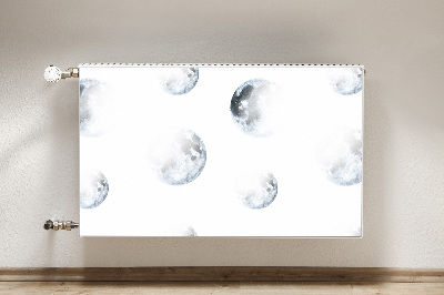 Capa magnética para radiador A pintura das Luas