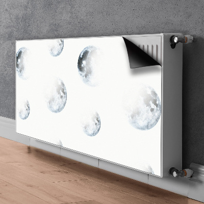Capa magnética para radiador A pintura das Luas