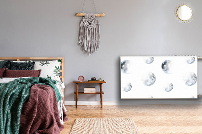 Capa magnética para radiador A pintura das Luas