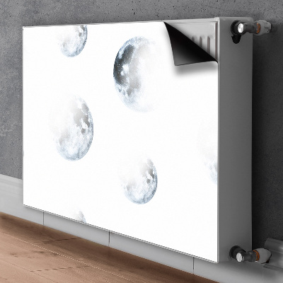 Capa magnética para radiador A pintura das Luas