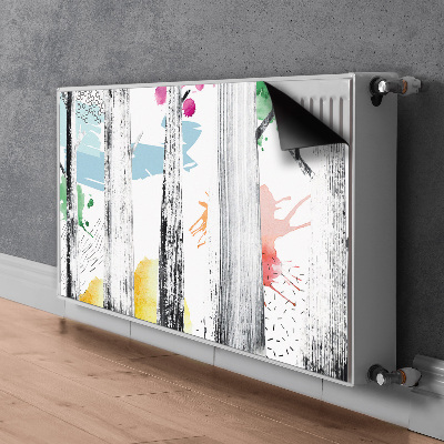 Cobertura magnética para radiador Abstração Florestal