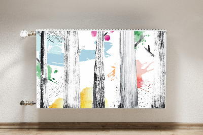 Cobertura magnética para radiador Abstração Florestal