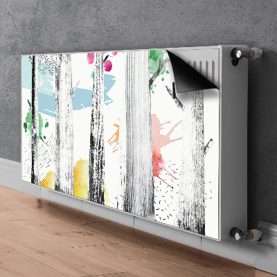 Cobertura magnética para radiador Abstração Florestal