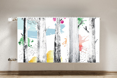 Cobertura magnética para radiador Abstração Florestal