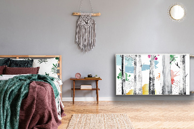 Cobertura magnética para radiador Abstração Florestal