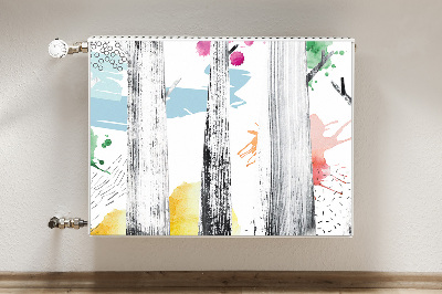 Cobertura magnética para radiador Abstração Florestal