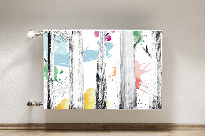 Cobertura magnética para radiador Abstração Florestal