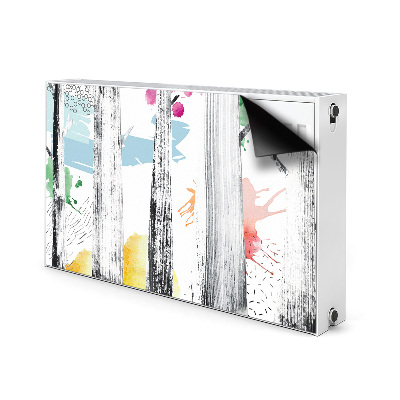 Cobertura magnética para radiador Abstração Florestal