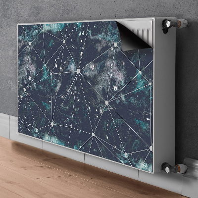 Cobertura magnética para radiador Céu noturno