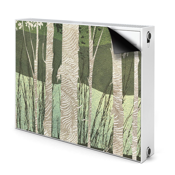 Capa magnética para radiador Árvores