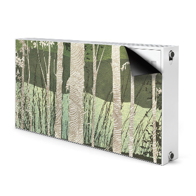 Capa magnética para radiador Árvores