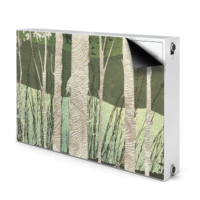 Capa magnética para radiador Árvores