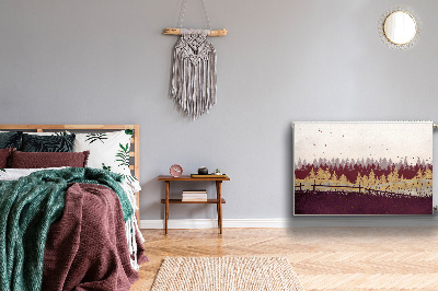 Cobertura magnética para radiador Floresta de Outono