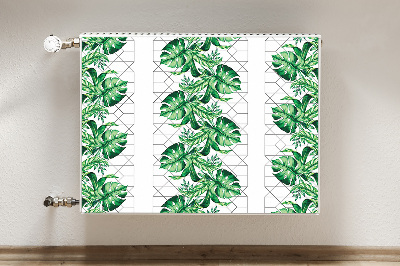 Capa magnética para radiador Linhas geométricas