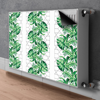 Capa magnética para radiador Linhas geométricas