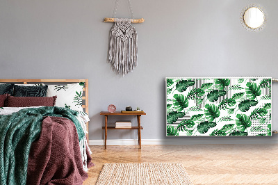 Cobertura magnética para radiador Pontos e folhas